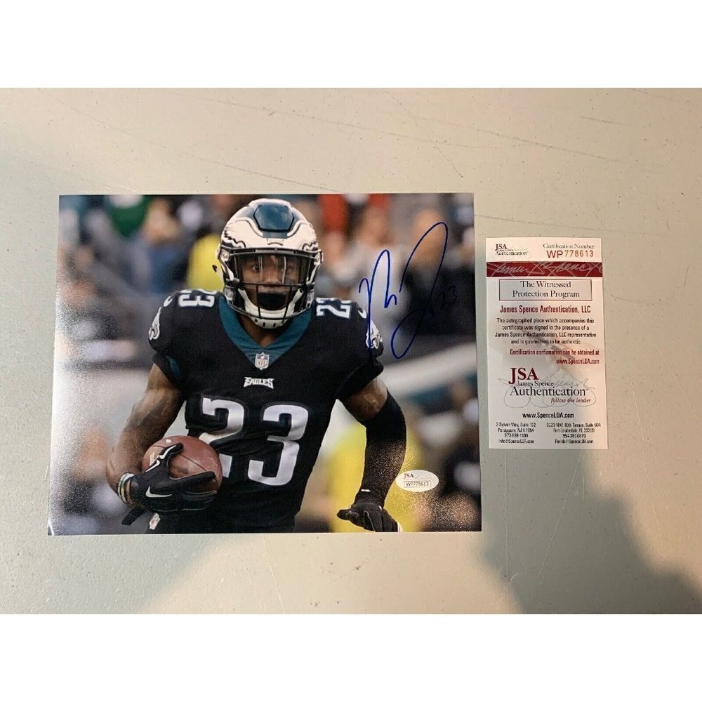 Rodney Mcleod Autograph Signed Philadelphia Eagles 8x10 Photo JSA